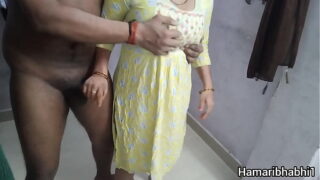 Hot Indian Desi Bhabhi Standing Style Hard Anal Sex With Devor Porn Video