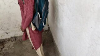 Mumbai village school babe with boyfriend real homemade fucking Video